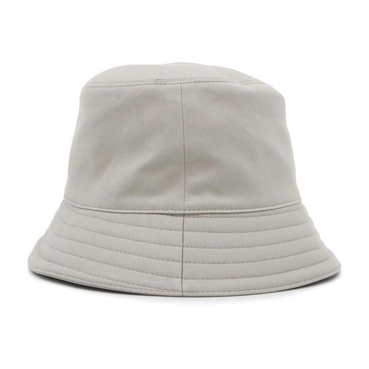 HERMES Fred H Cotton Polyurethane Gray Bucket Hat Preloved
