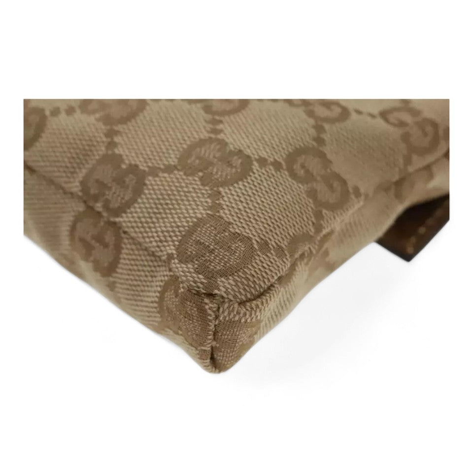Gucci Beige GG Canvas Belt Bag Waist Pouch