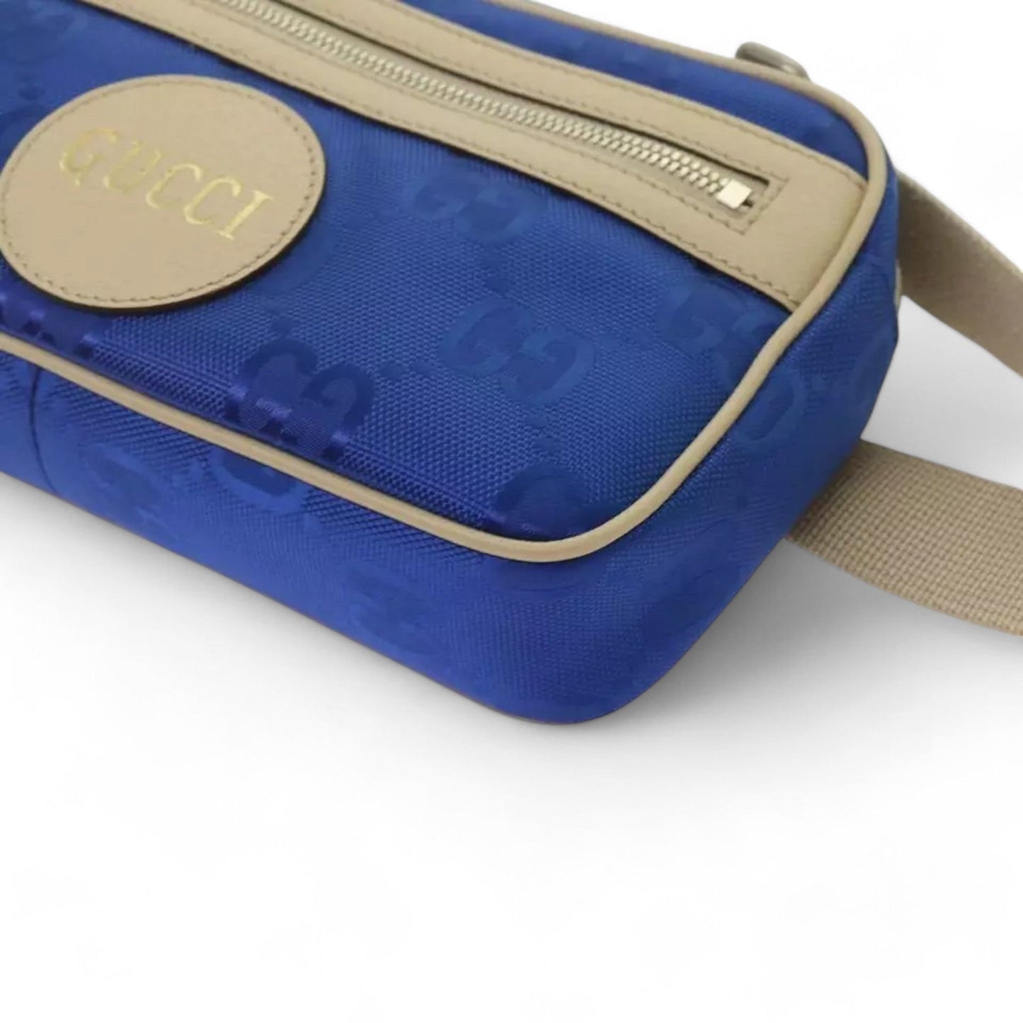 Gucci GG Nylon Bum Bag Body Bag Blue Unisex