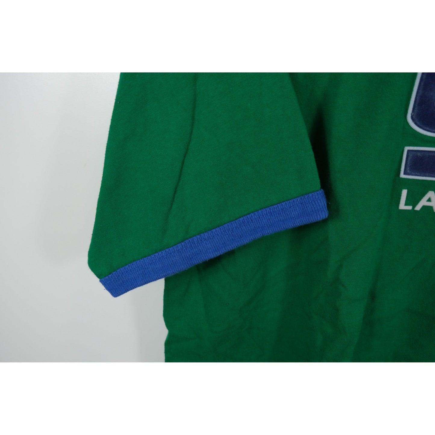 CSI Las Vegas Unit Green Ringer T-Shirt D.LAB Large Men's Movie Promo Vintage Style