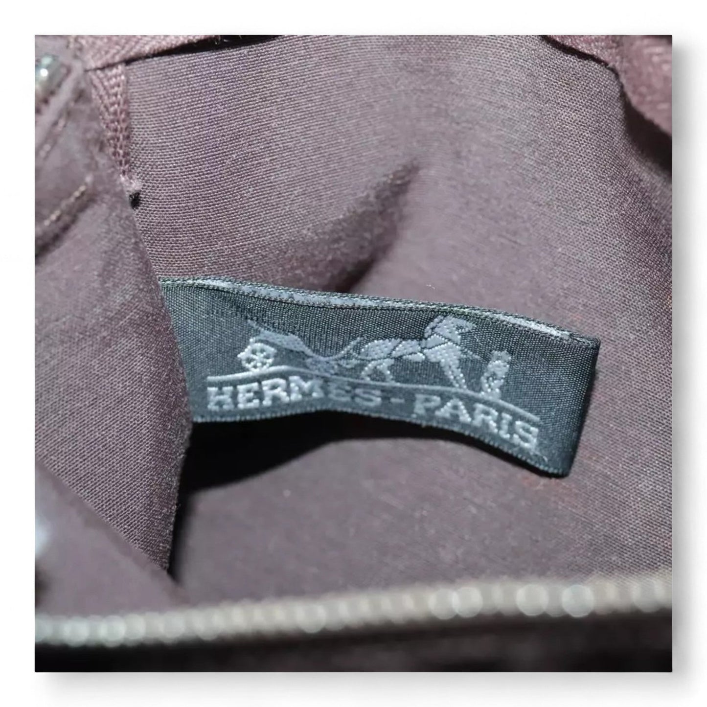 Hermes Akapu Luco Waist Bag Canvas Brown