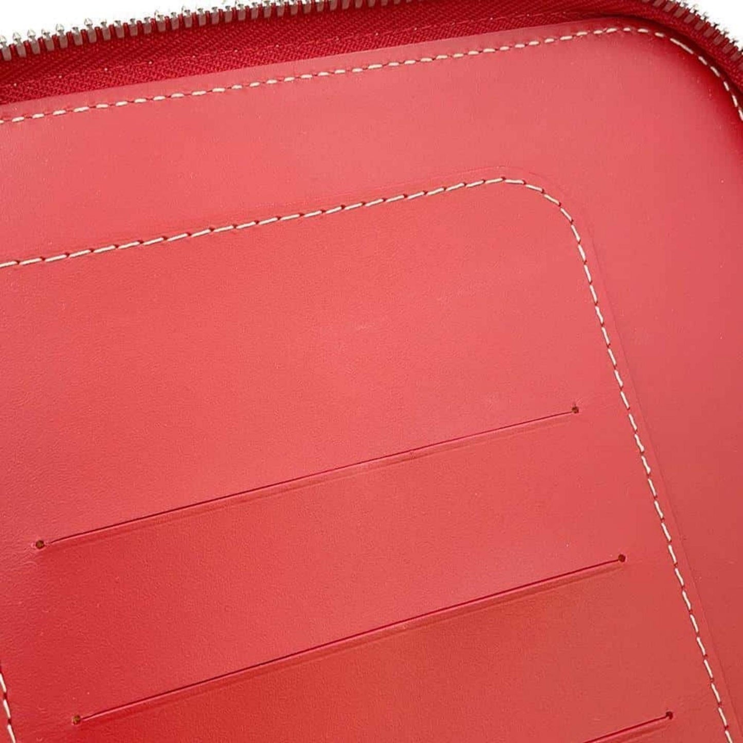 GOYARD Opera Calf Leather PVC Red Organizer Preloved