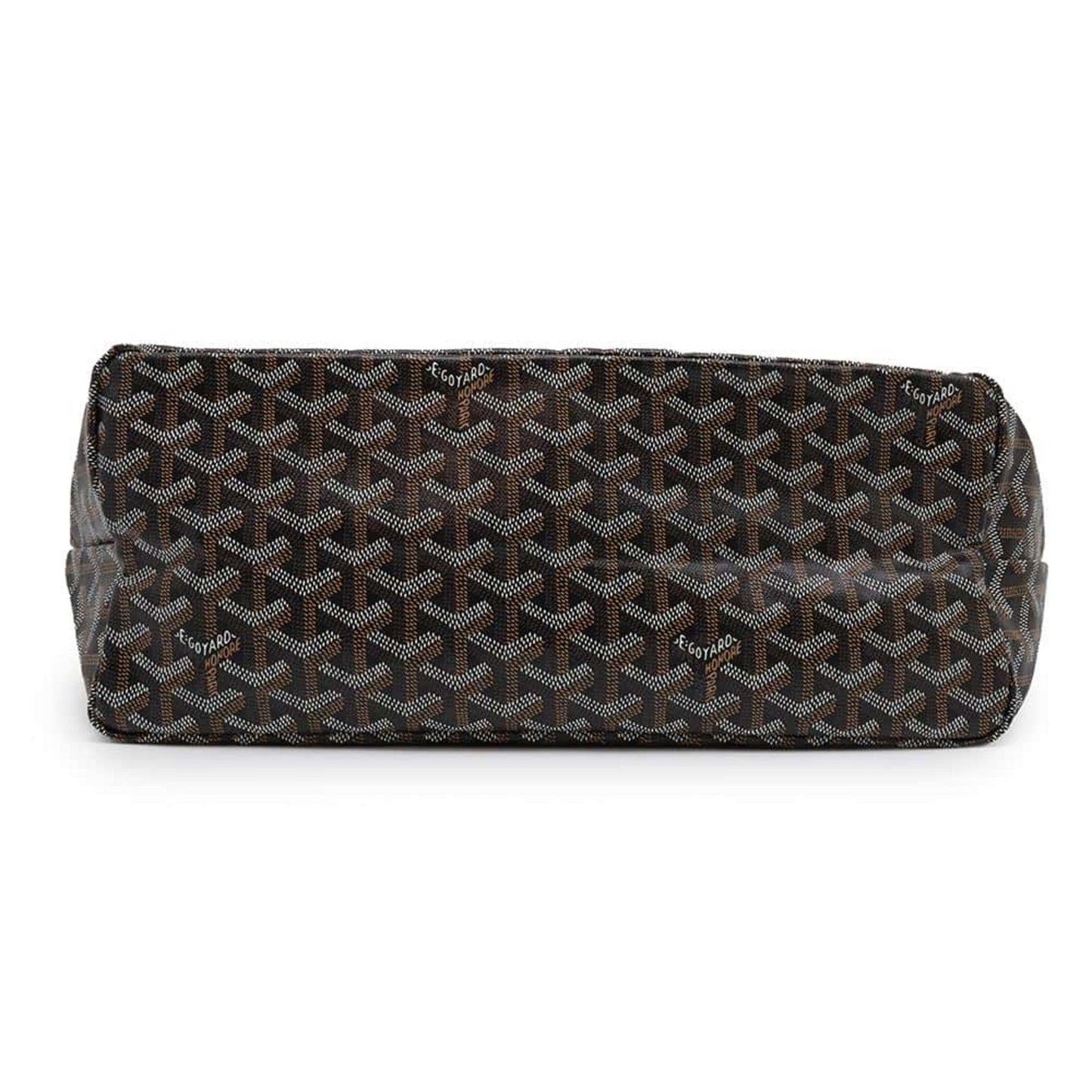 GOYARD Saint Louis PVC Leather Black Tote Preloved