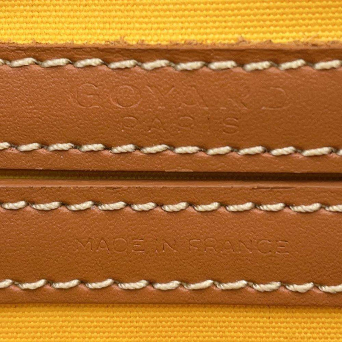 GOYARD CupVert PVC Leather Brown Black Wallet Preloved