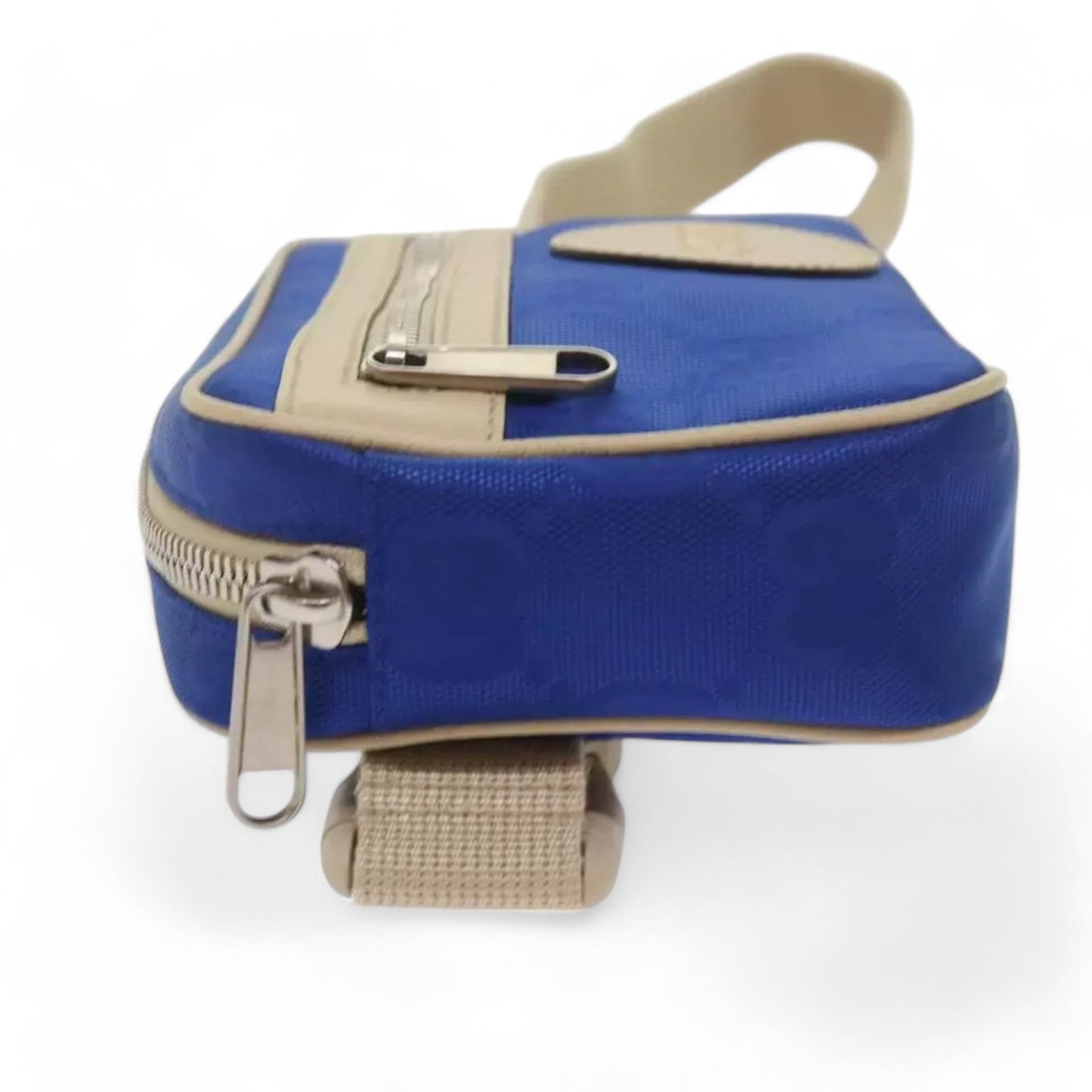 Gucci GG Nylon Bum Bag Body Bag Blue Unisex