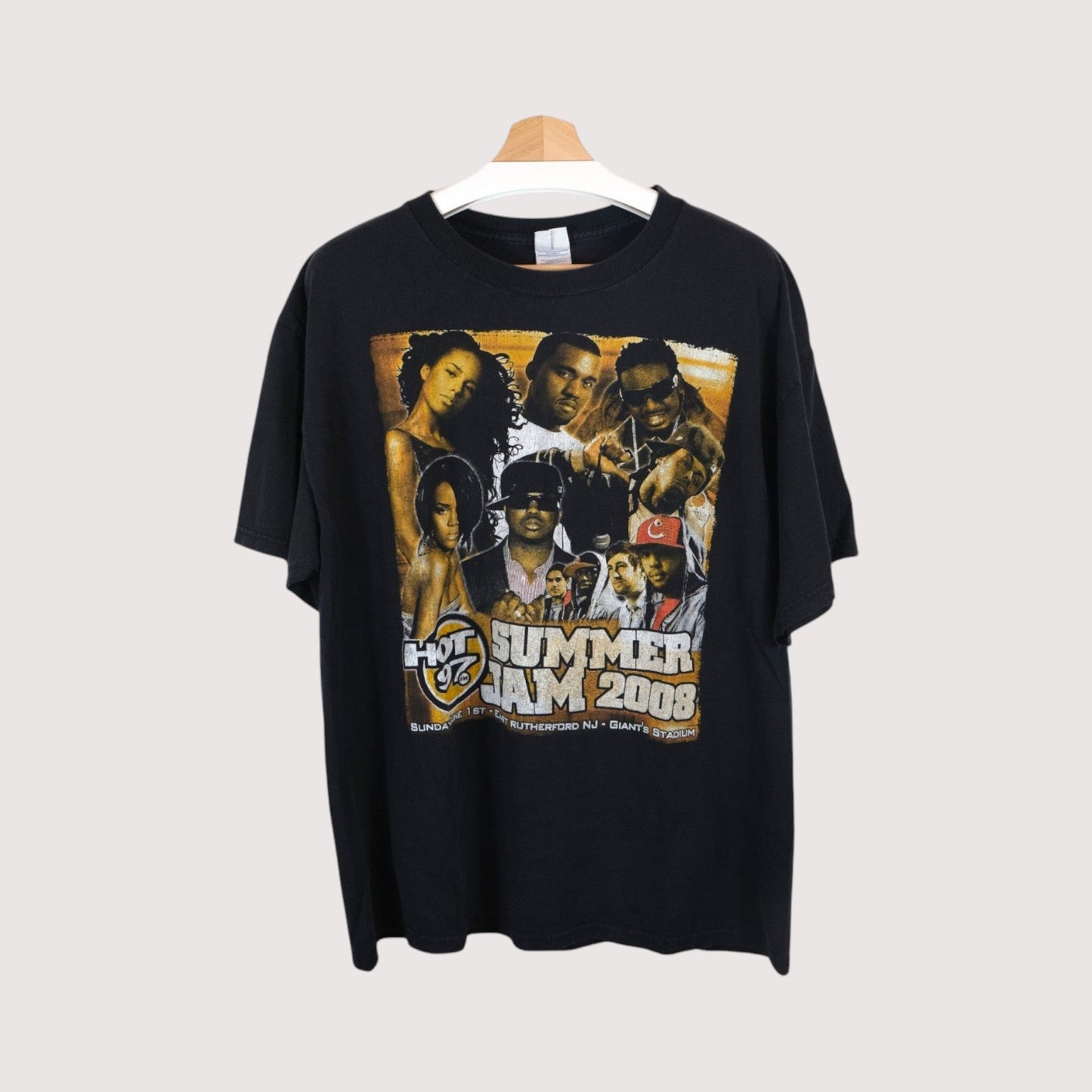 Hot 97 Summer Jam 2008 Vintage Graphic T-Shirt - XL