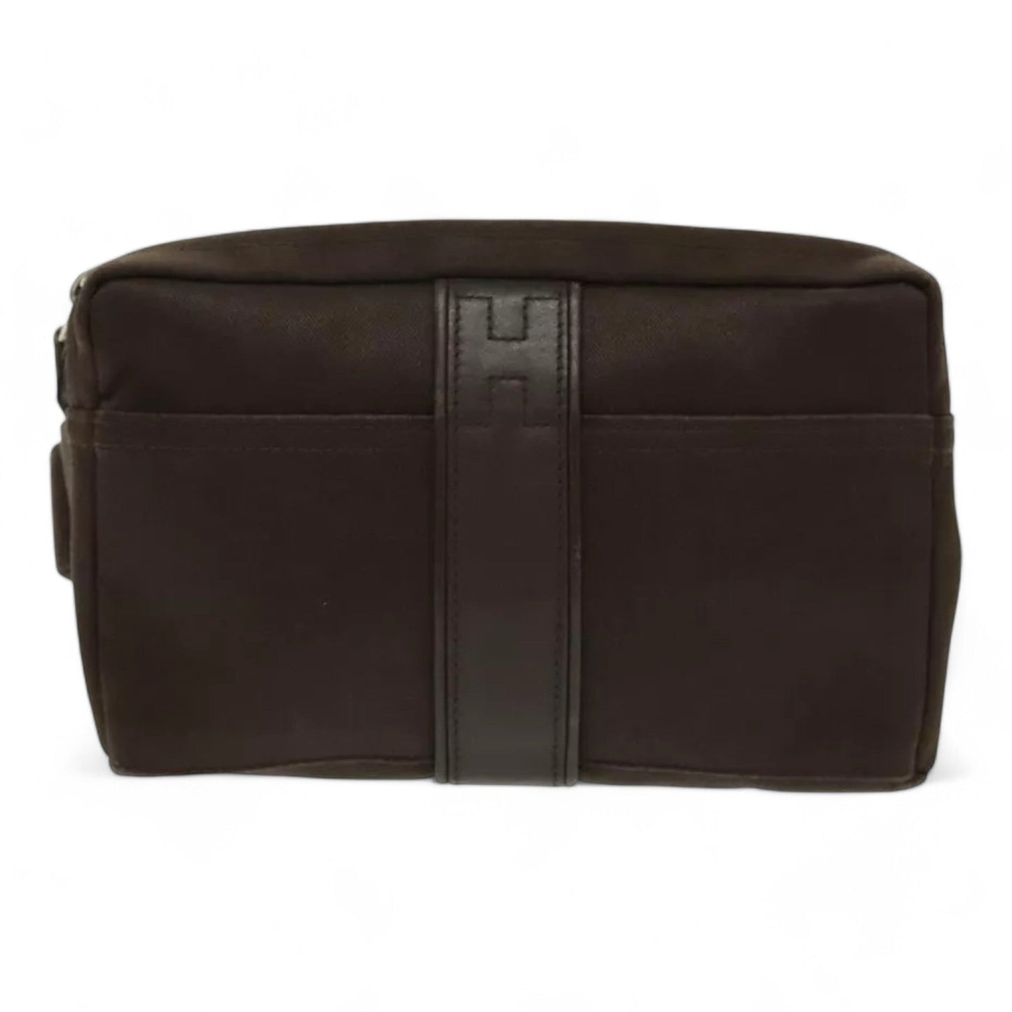 Hermes Akapu Luco Waist Bag Canvas Brown