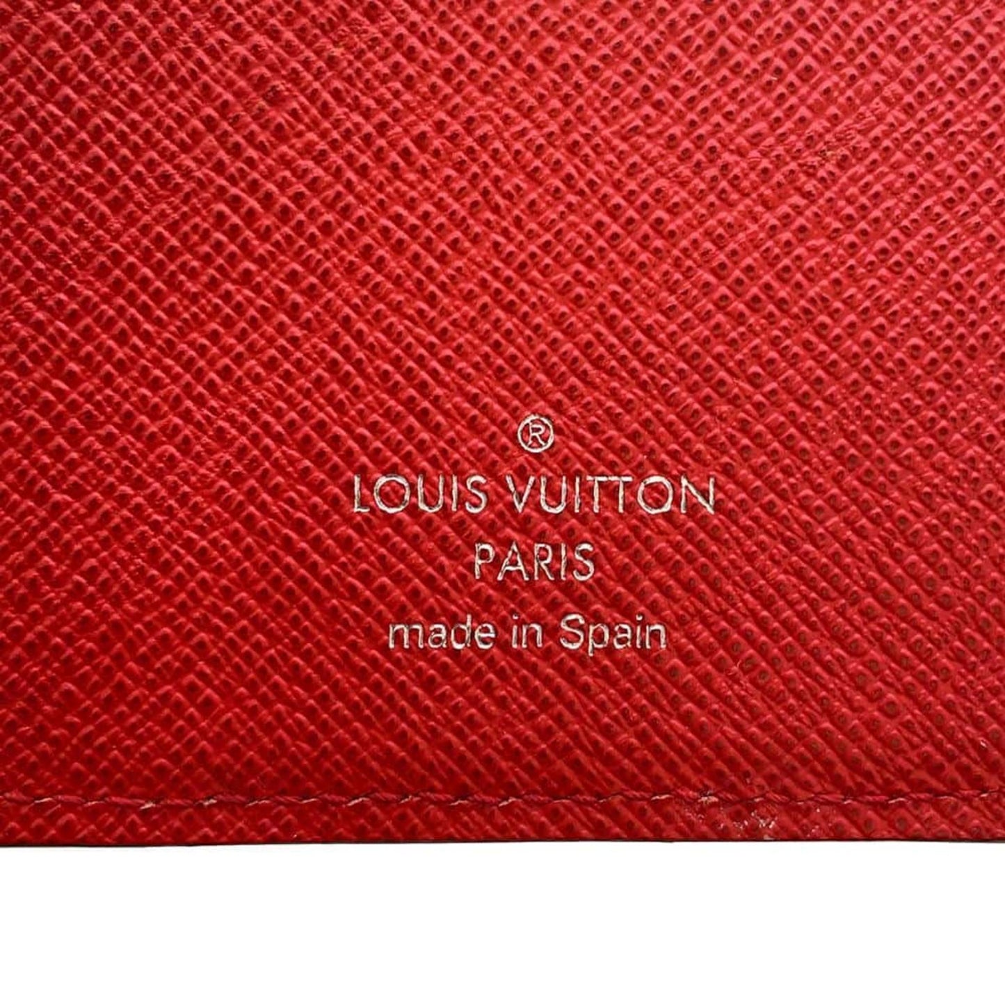 Louis Vuitton Brazza Epi Leather Red Wallet Preloved