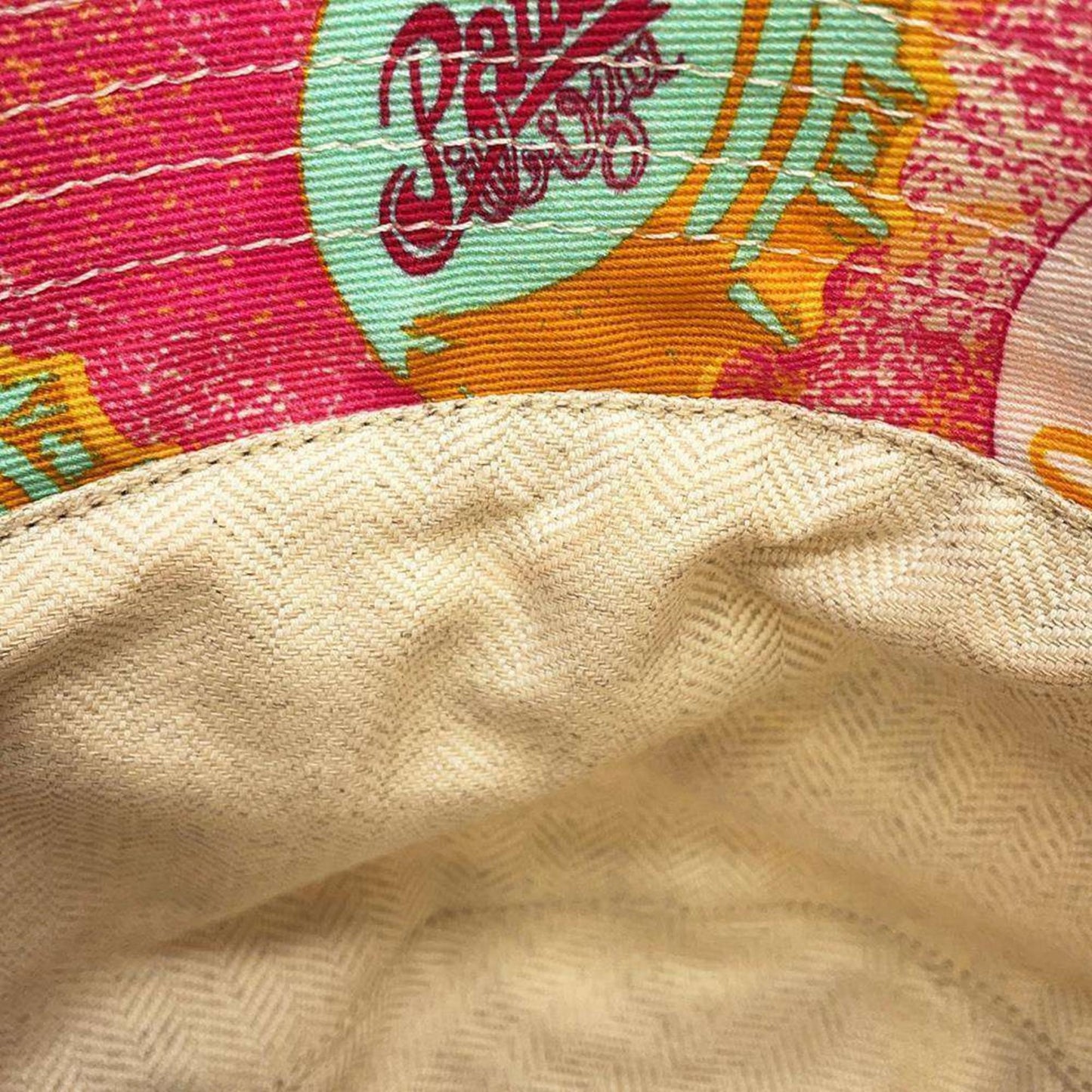 LOEWE LOEWE Logo Hat Canvas Multicolor Hat Preloved