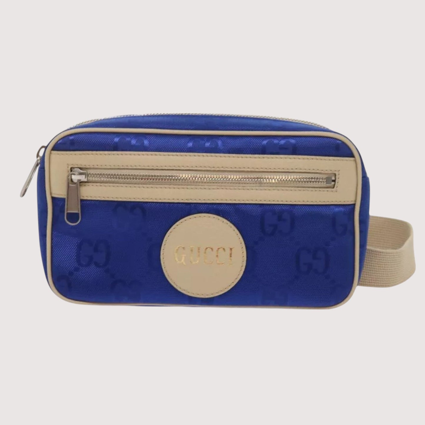 Gucci GG Nylon Bum Bag Body Bag Blue Unisex