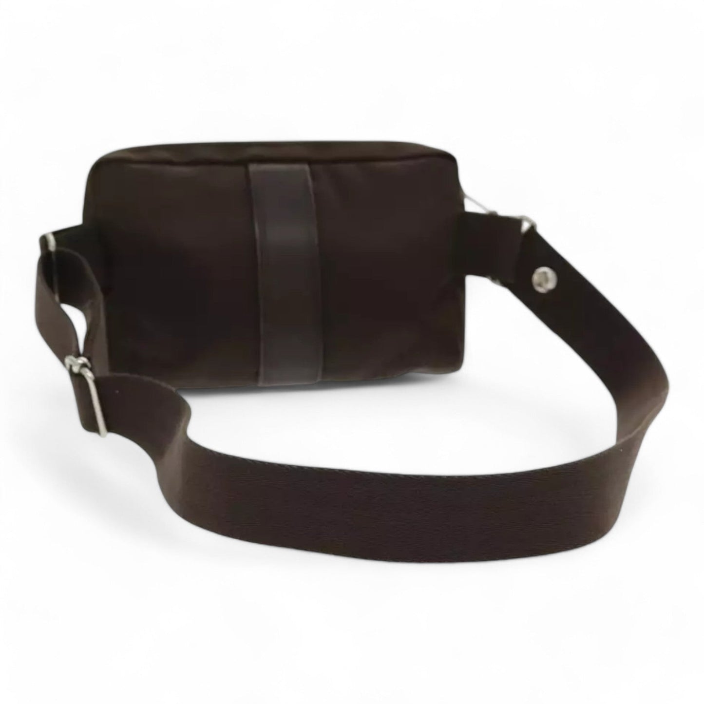 Hermes Akapu Luco Waist Bag Canvas Brown