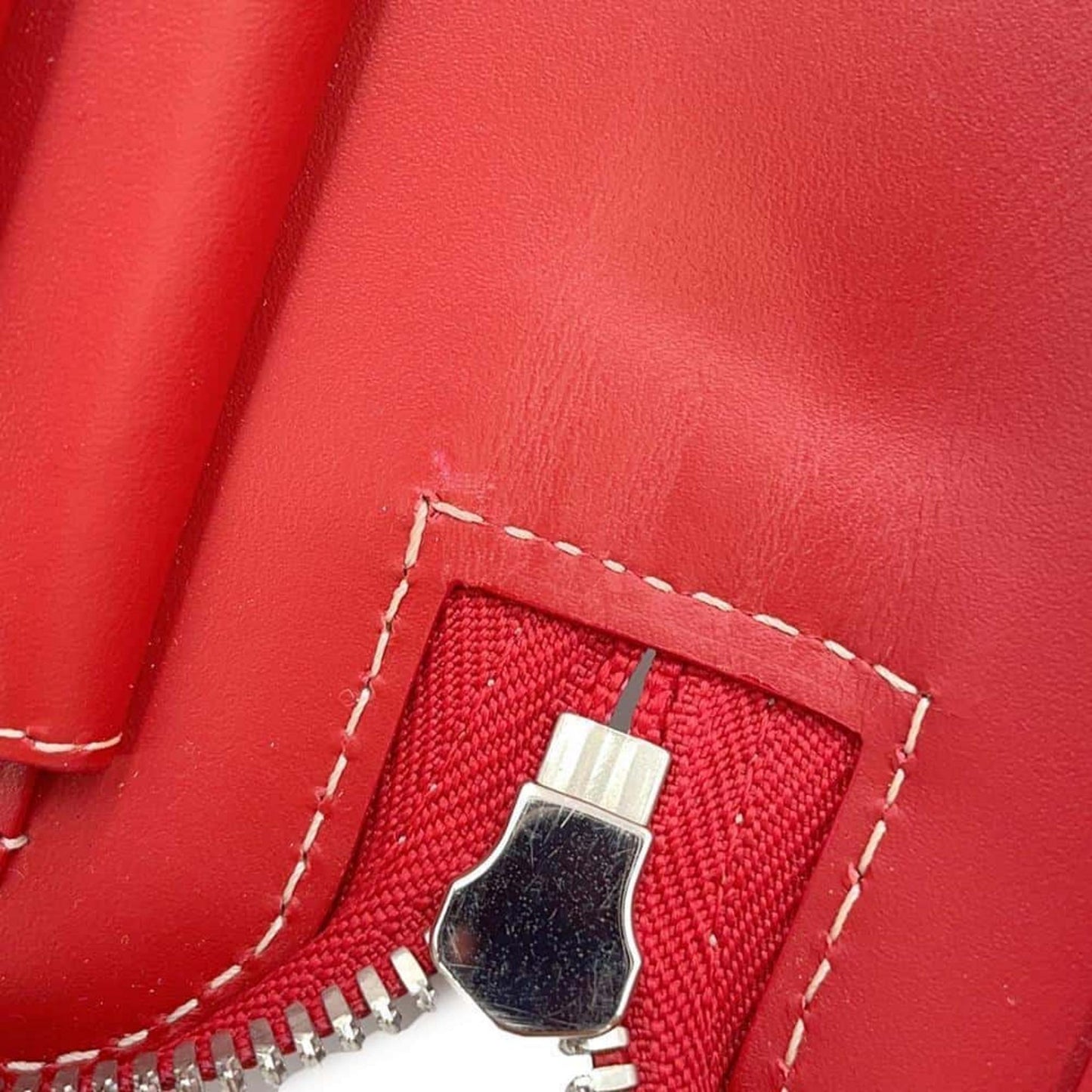 GOYARD Opera Calf Leather PVC Red Organizer Preloved