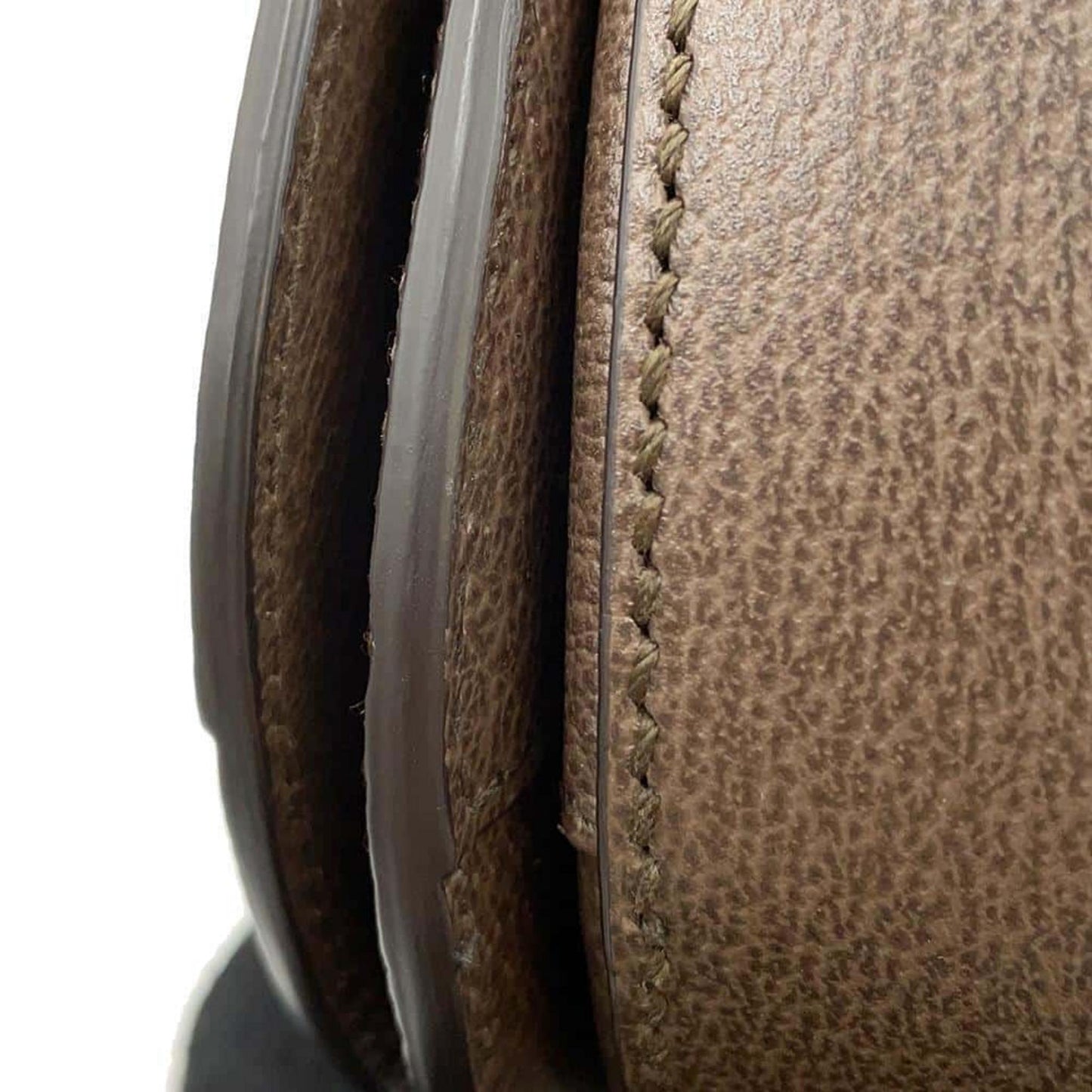 BALENCIAGA GUCCI Collaboration PVC Leather Beige Brown Shoulder Bag Preloved