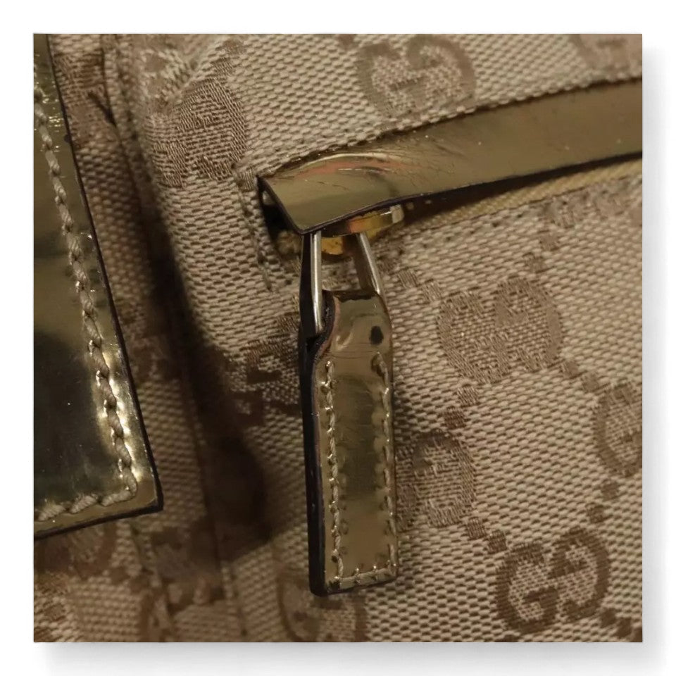Gucci Beige GG Canvas Belt Bag Waist Pouch