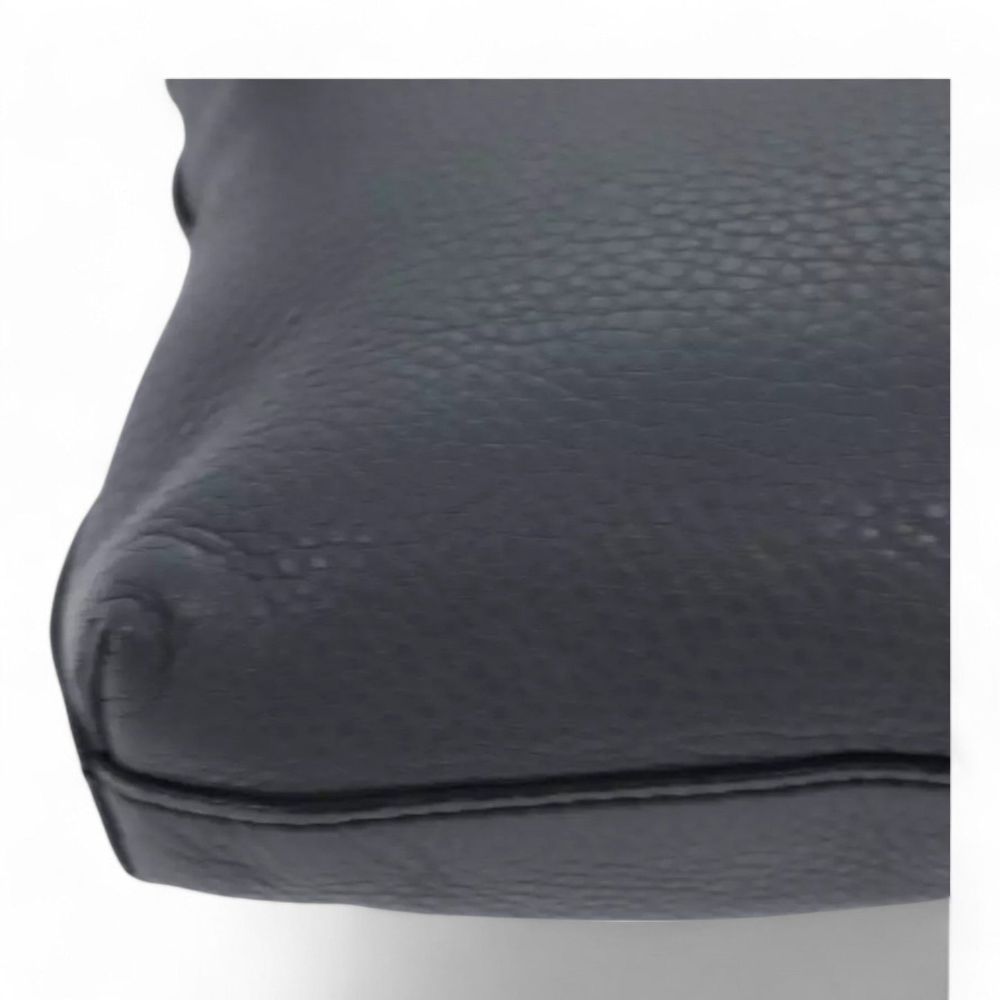 Gucci Interlocking Soho Shoulder Bag Leather Gray Silver