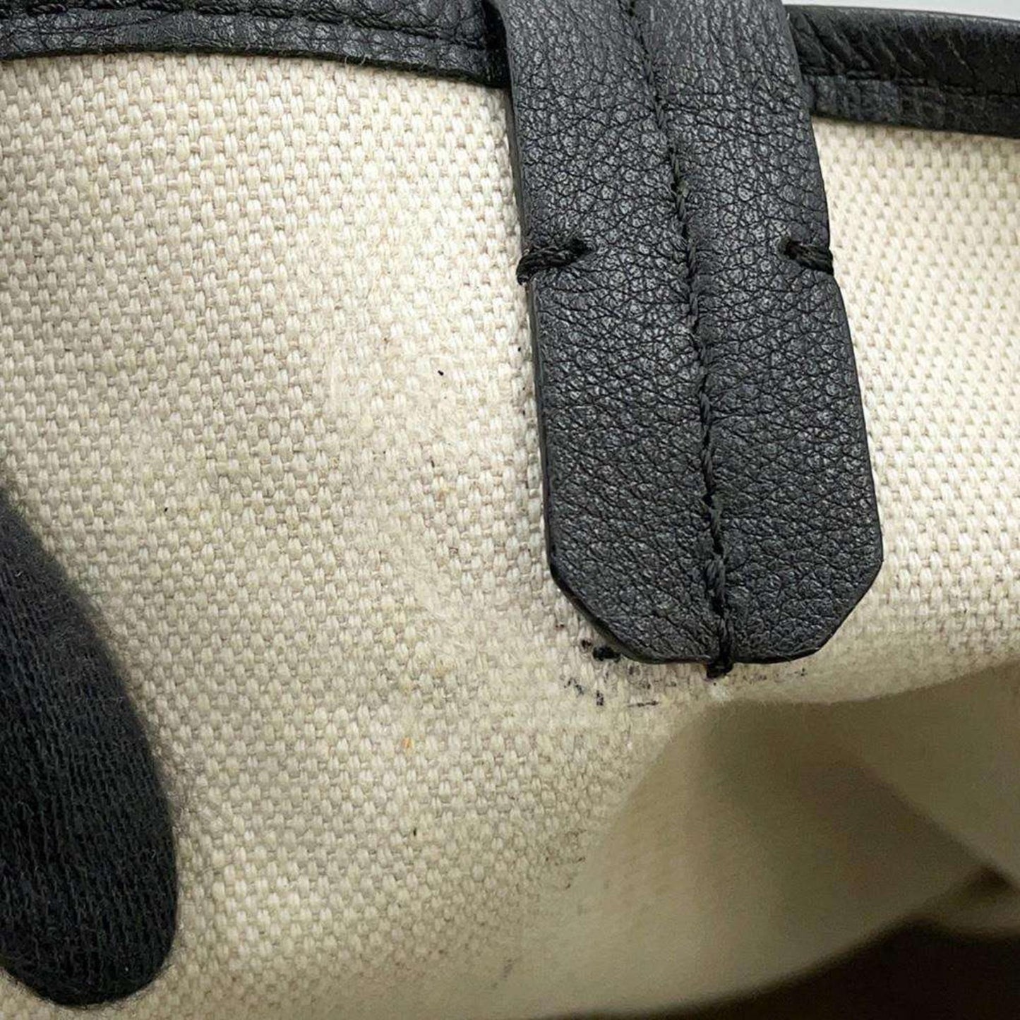 Goyard Saint Louis PVC Leather Black Tote Bag Preloved