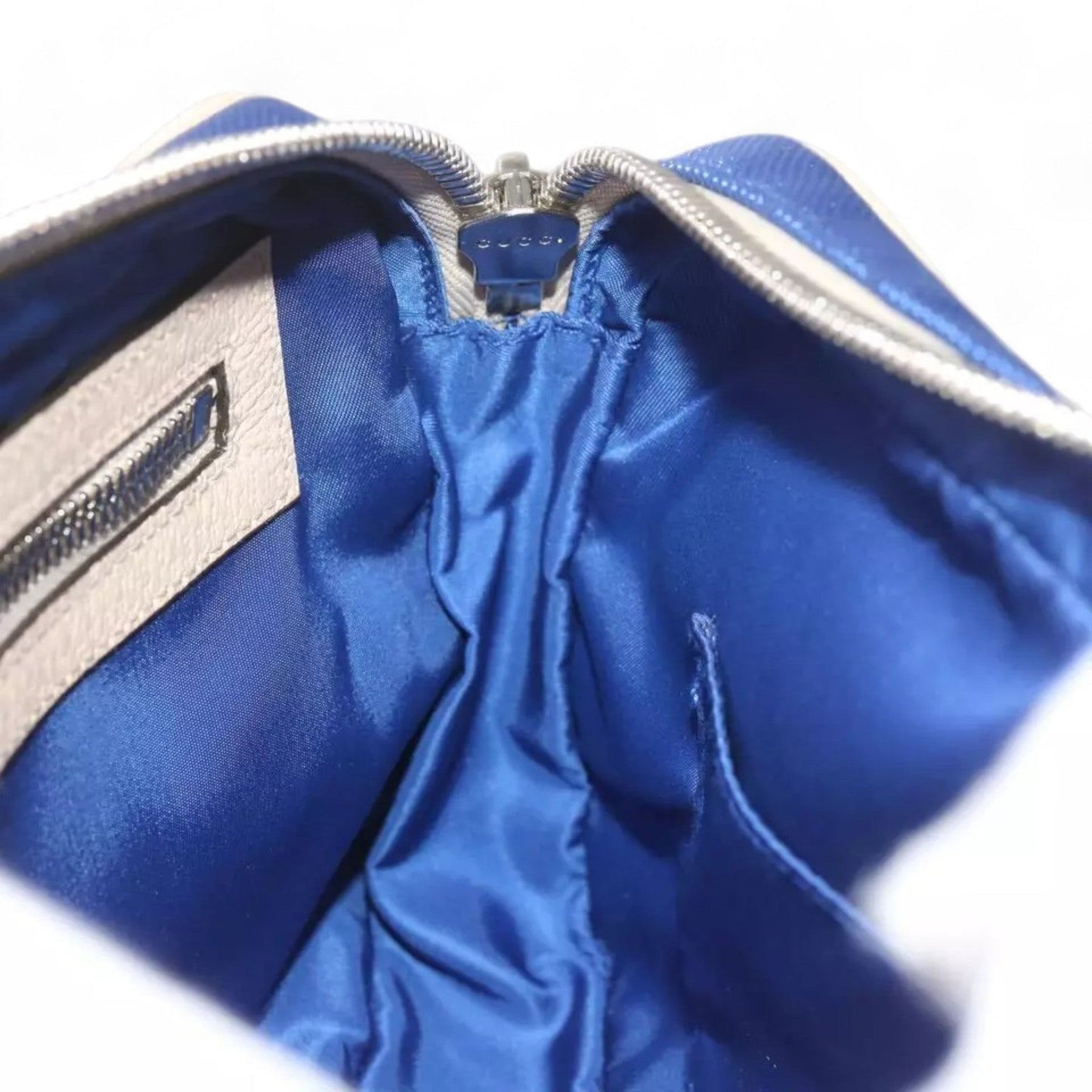 Gucci GG Nylon Bum Bag Body Bag Blue Unisex