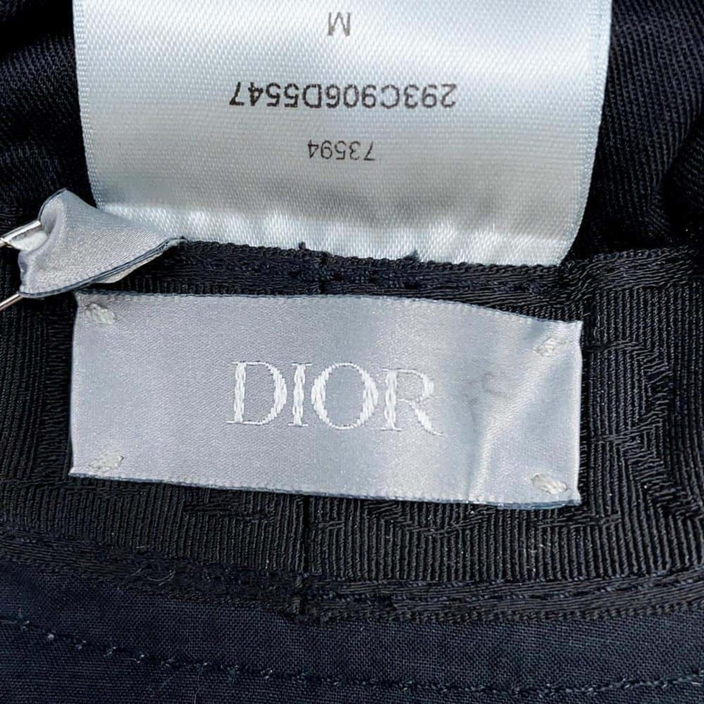 Dior PARLEY Polyester Blue Bucket Hat New