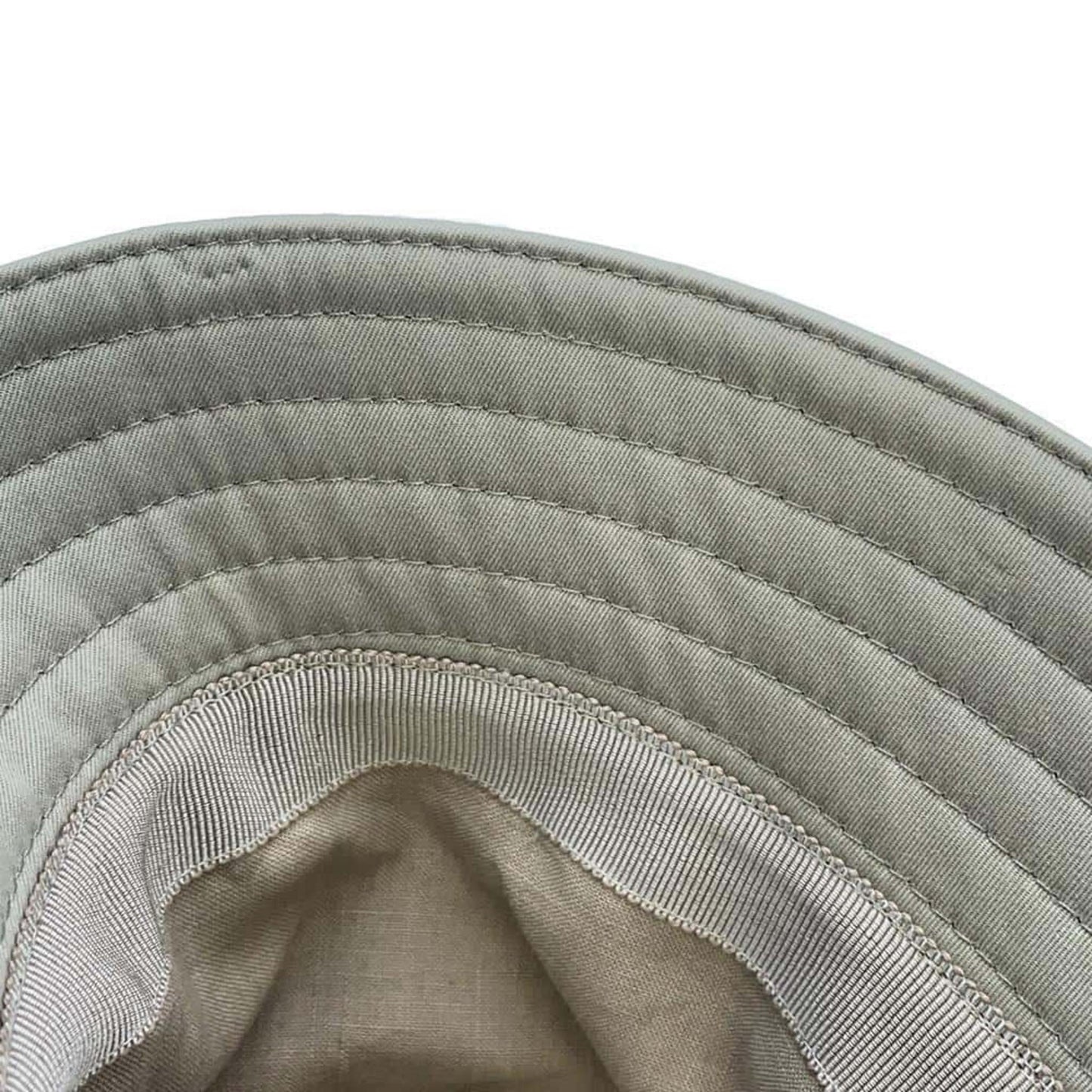 HERMES Fred H Cotton Polyurethane Gray Bucket Hat Preloved