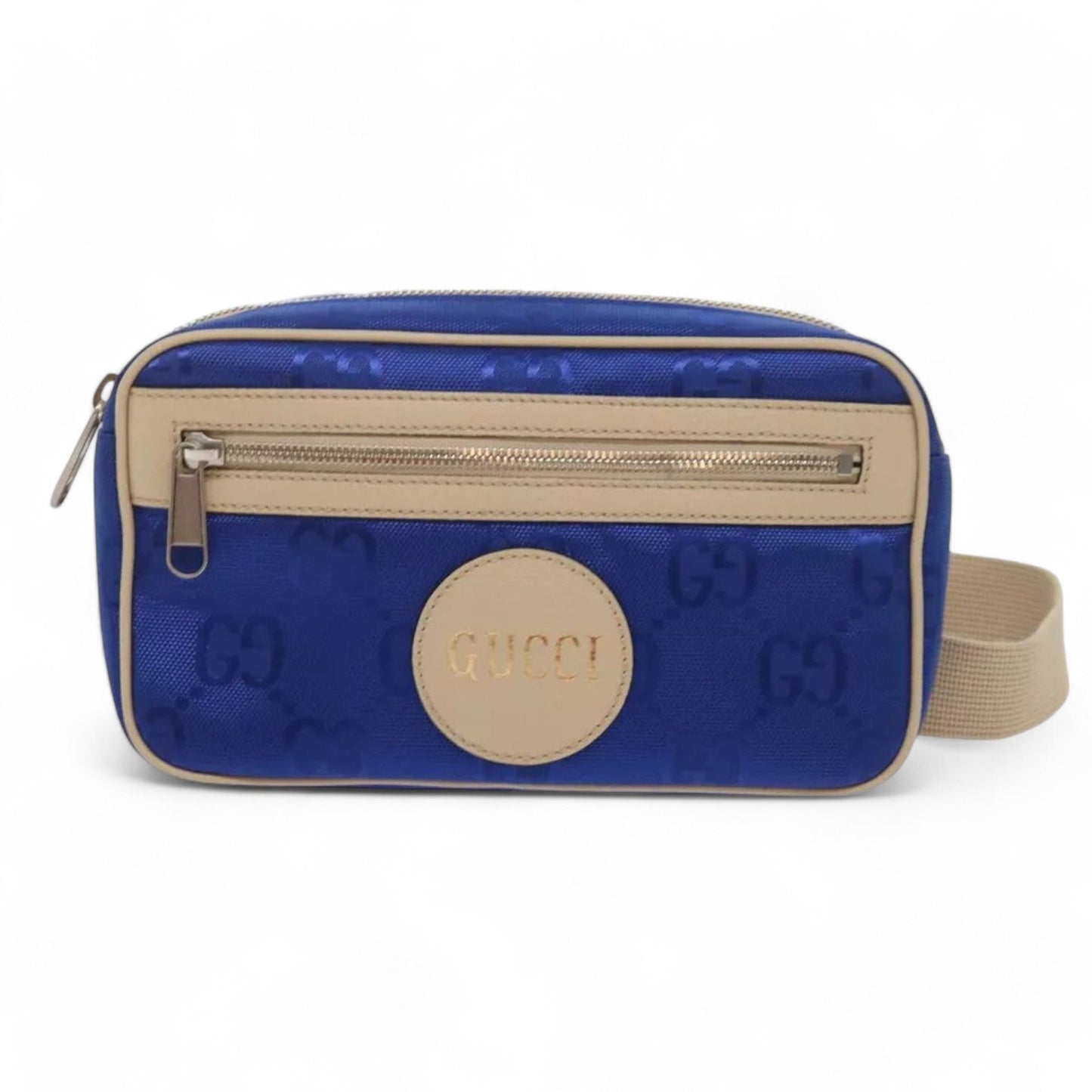 Gucci GG Nylon Bum Bag Body Bag Blue Unisex