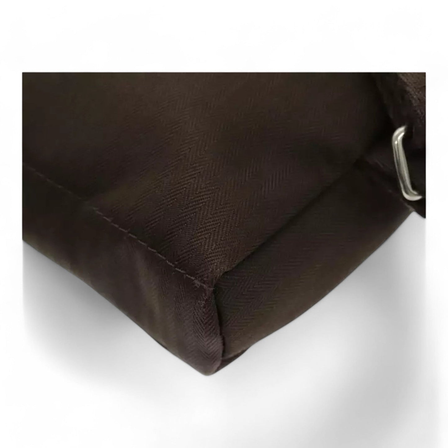 Hermes Akapu Luco Waist Bag Canvas Brown