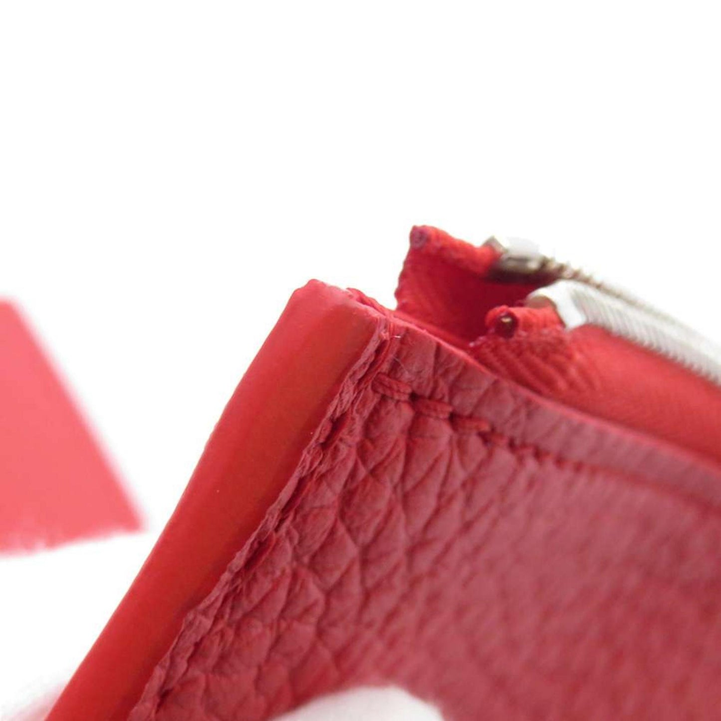 Louis Vuitton Capucine Taurillon Leather Rouge Wallet Preloved