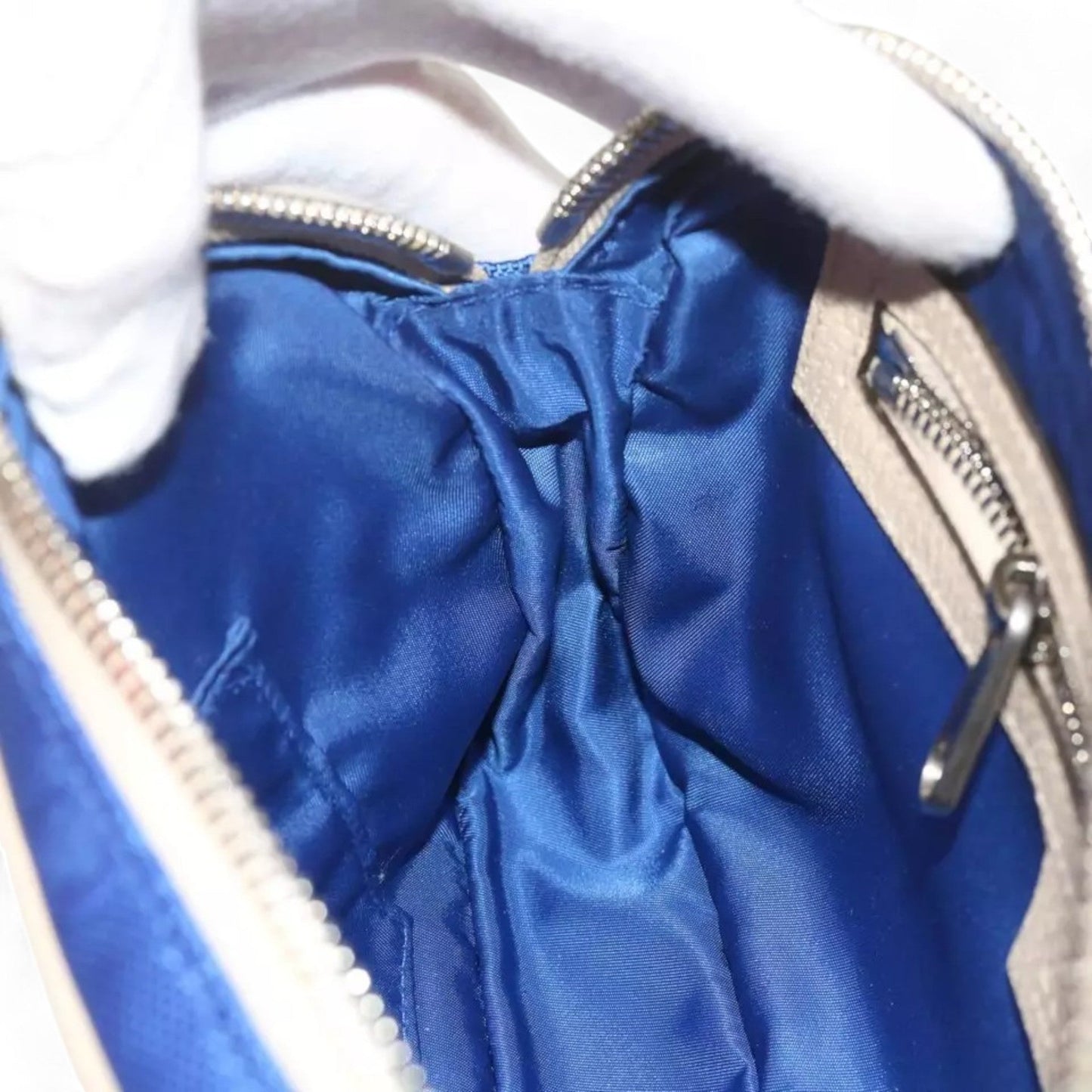 Gucci GG Nylon Bum Bag Body Bag Blue Unisex