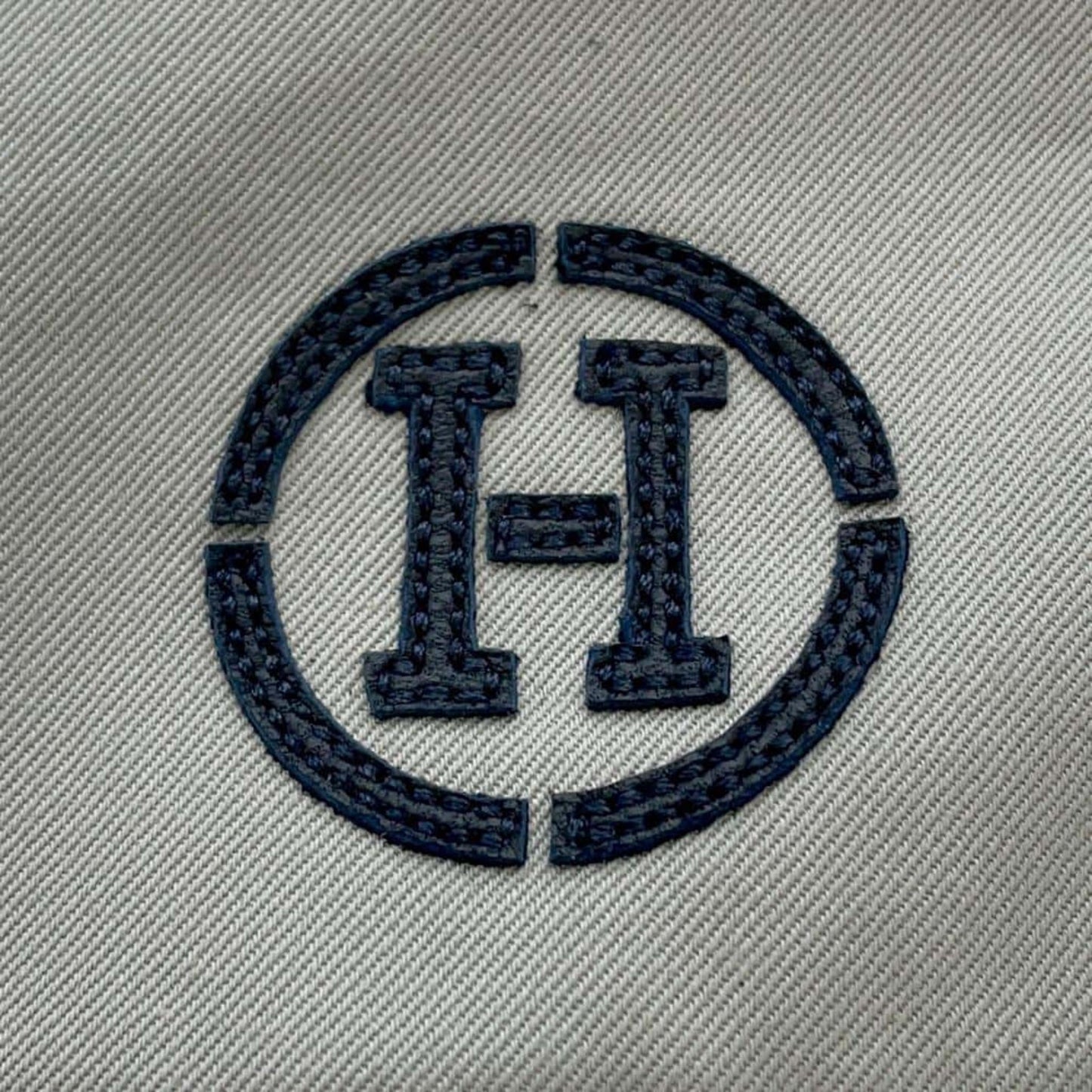 HERMES Fred H Cotton Polyurethane Gray Bucket Hat Preloved