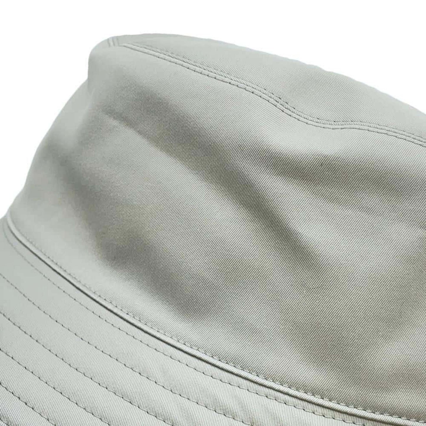 HERMES Fred H Cotton Polyurethane Gray Bucket Hat Preloved