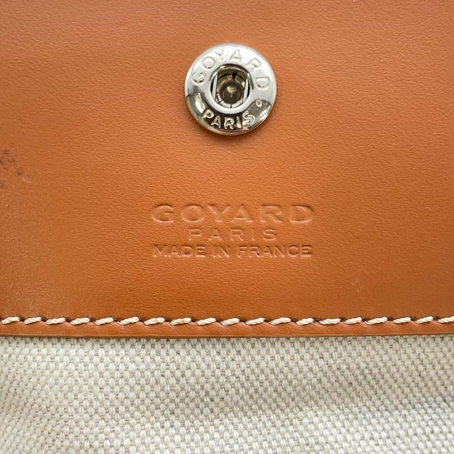 GOYARD Saint Louis PVC Leather Brown Tote Preloved