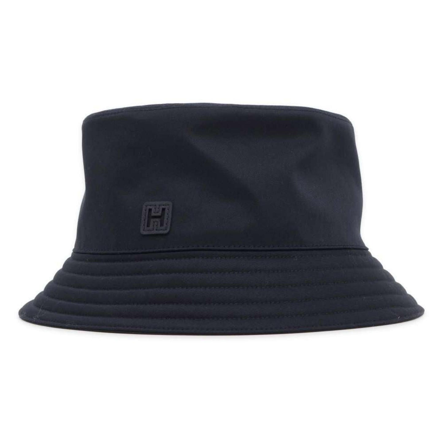HERMES Fred H-Cut Cotton Marine Indigo Hat Preloved