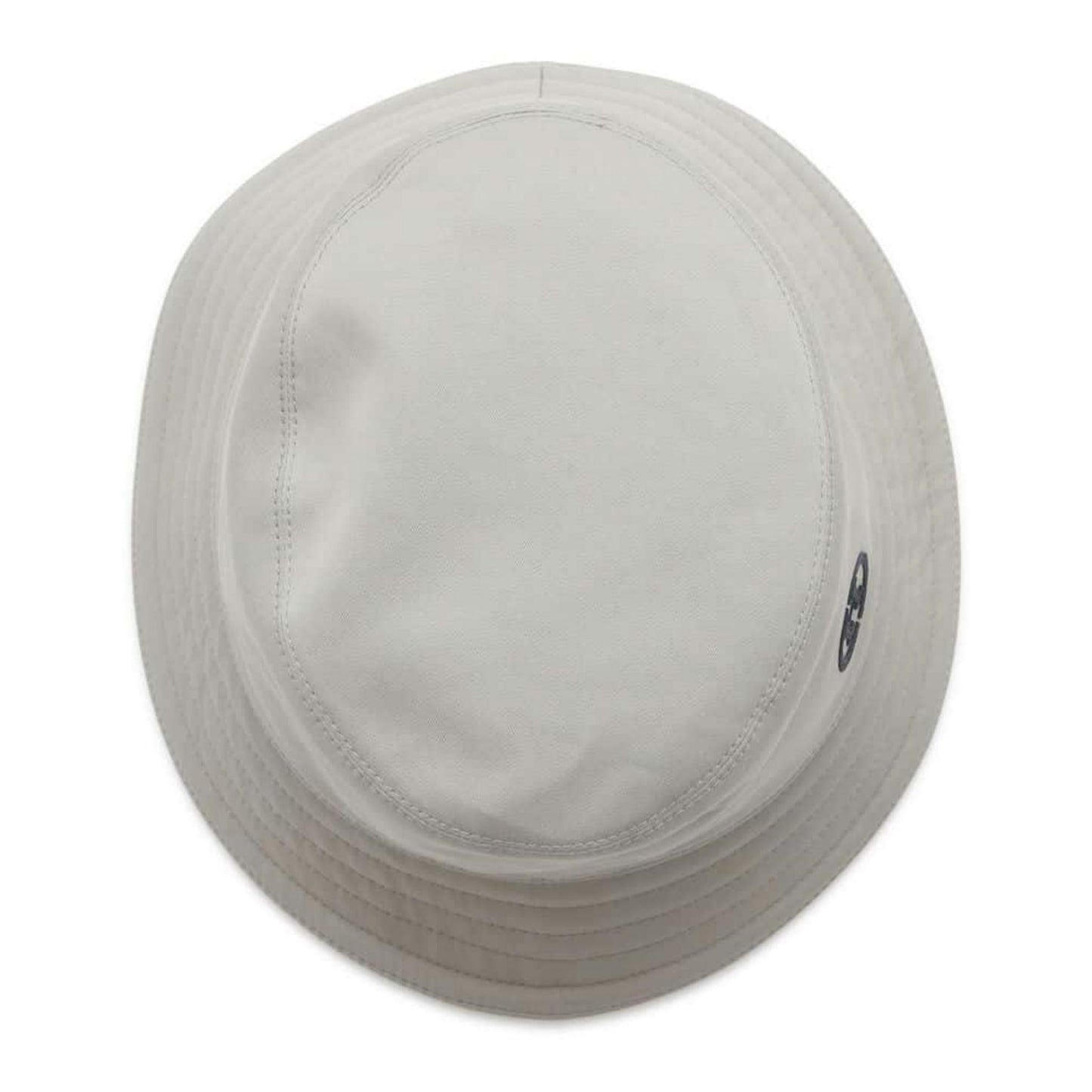 HERMES Fred H Cotton Polyurethane Gray Bucket Hat Preloved