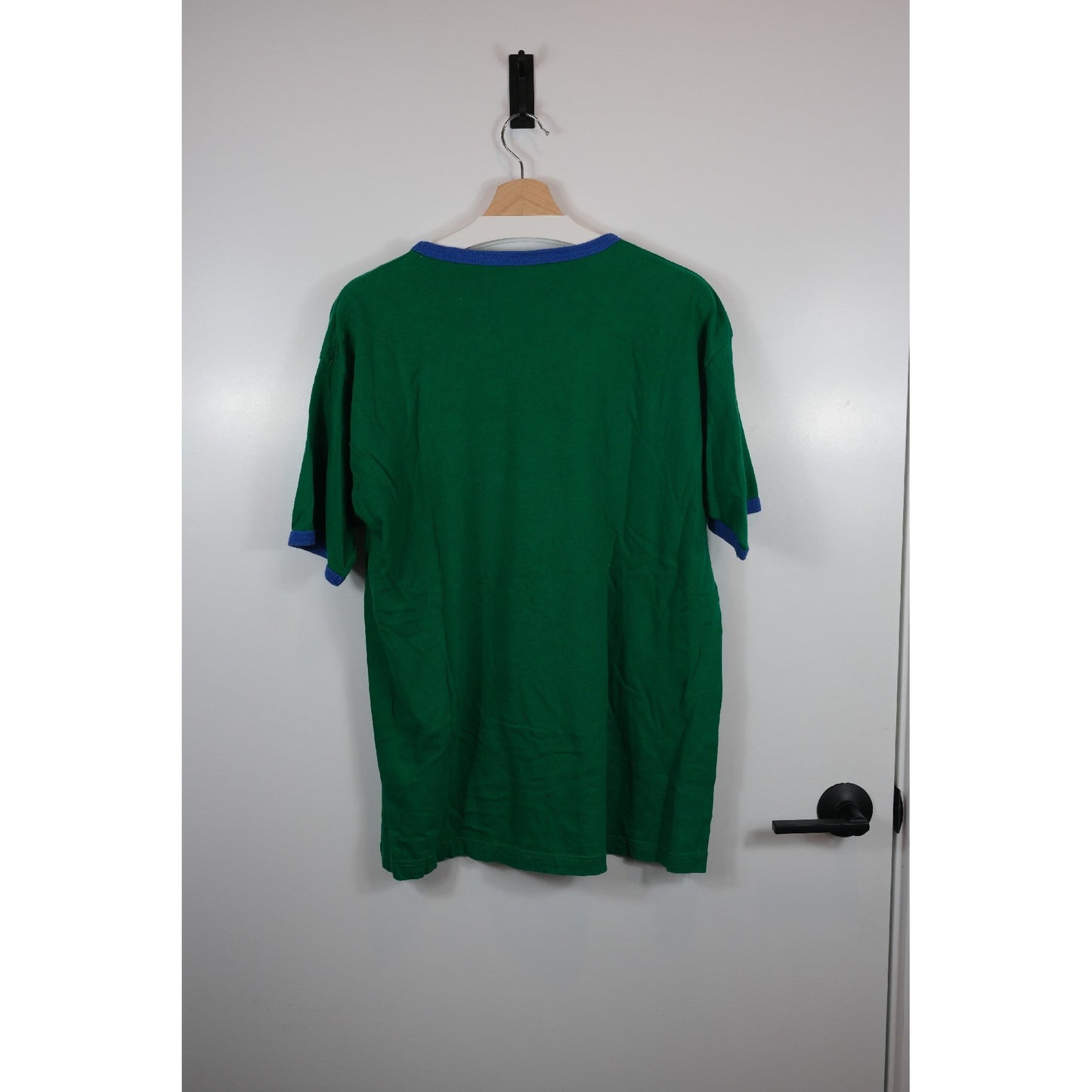 CSI Las Vegas Unit Green Ringer T-Shirt D.LAB Large Men's Movie Promo Vintage Style