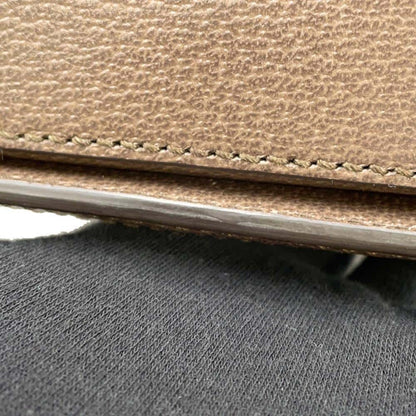 BALENCIAGA GUCCI Collaboration PVC Leather Beige Brown Shoulder Bag Preloved