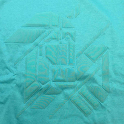 HERMES Chevaux en Symmetry Cotton Lagon TShirt Preloved