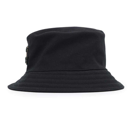 HERMES Harper Cotton Black Bucket Hat Preloved