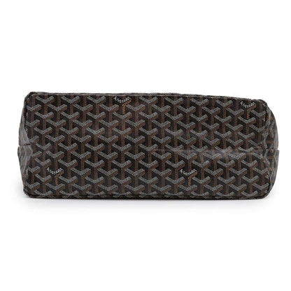 GOYARD Saint Louis PVC Leather Black Tote Preloved