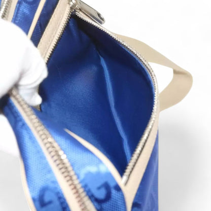 Gucci GG Nylon Bum Bag Body Bag Blue Unisex