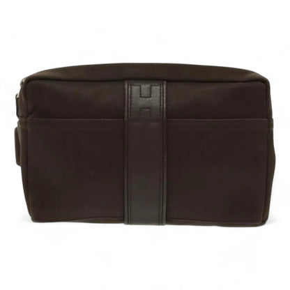Hermes Akapu Luco Waist Bag Canvas Brown
