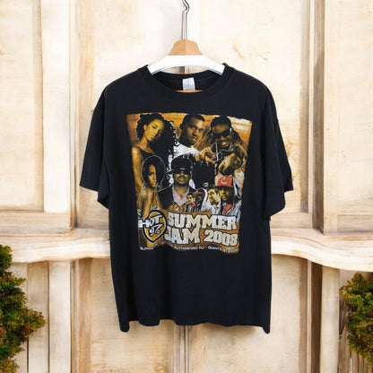 Hot 97 Summer Jam 2008 Vintage Graphic T-Shirt - XL