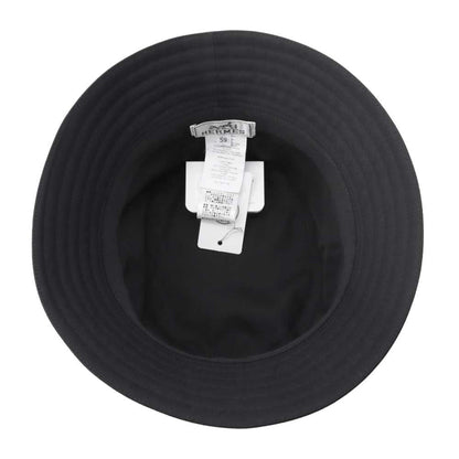 HERMES 9636415 Cotton Black Hat New