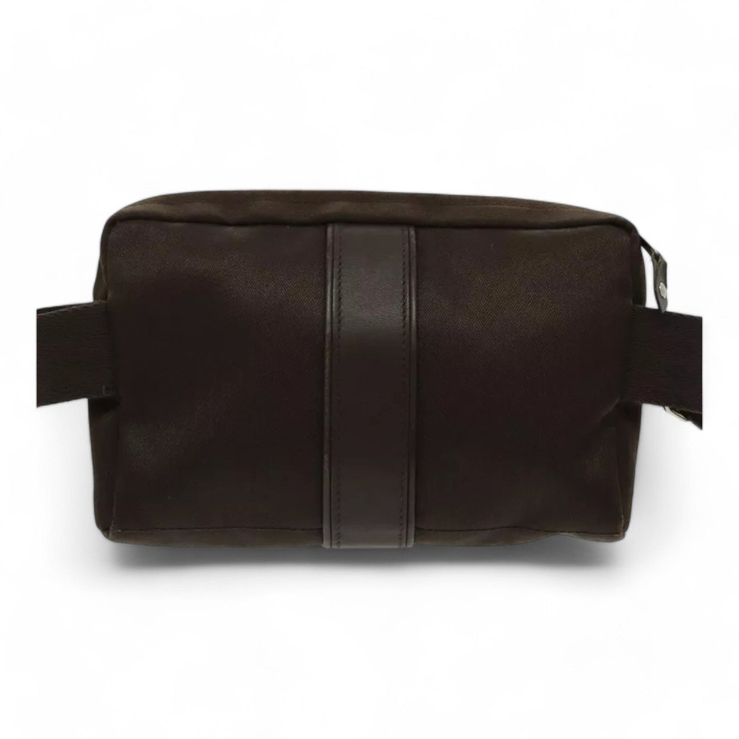 Hermes Akapu Luco Waist Bag Canvas Brown