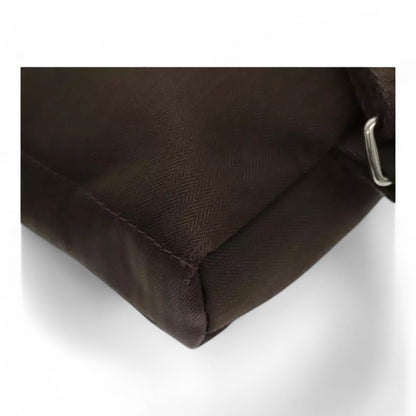 Hermes Akapu Luco Waist Bag Canvas Brown