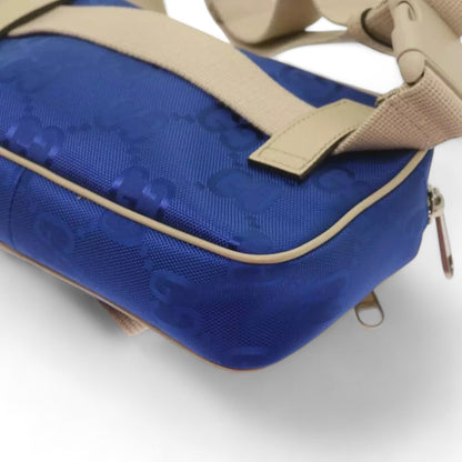 Gucci GG Nylon Bum Bag Body Bag Blue Unisex